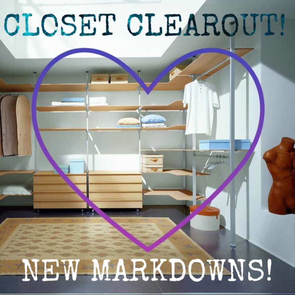 CLOSET CLEAROUT!!!
